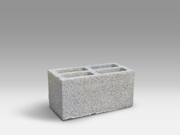 a cube with a hole in it